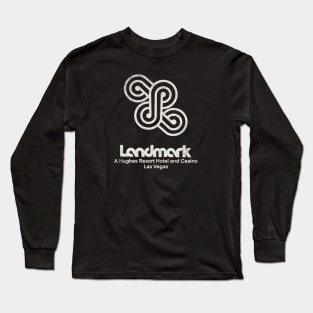 Vintage Landmark Hotel and Casino Las Vegas Long Sleeve T-Shirt